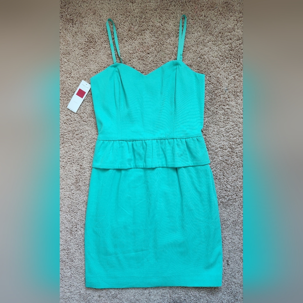Cyrillus peplum waist dress